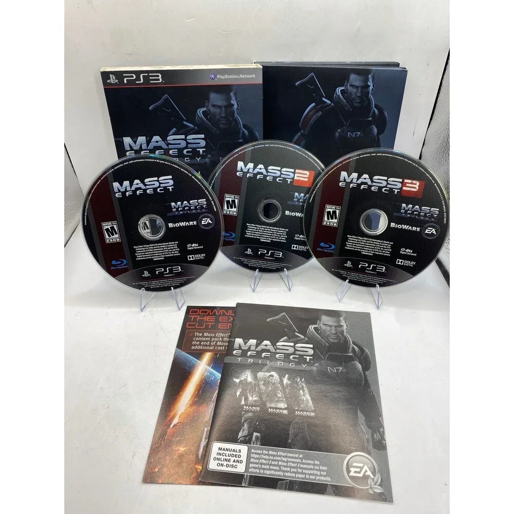 Mass Effect Trilogy for Sony PlayStation 3 PS3